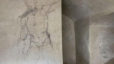 Javnost bo lahko prvič videla Michelangelove skrivne skice #foto