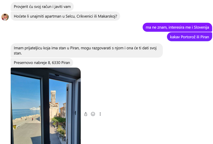 Prevara | Foto: Posnetek zaslona