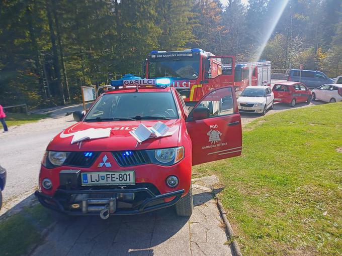 požar, kamniška bistrica | Foto: GD Kamniška Bistrica in PGD Kamnik