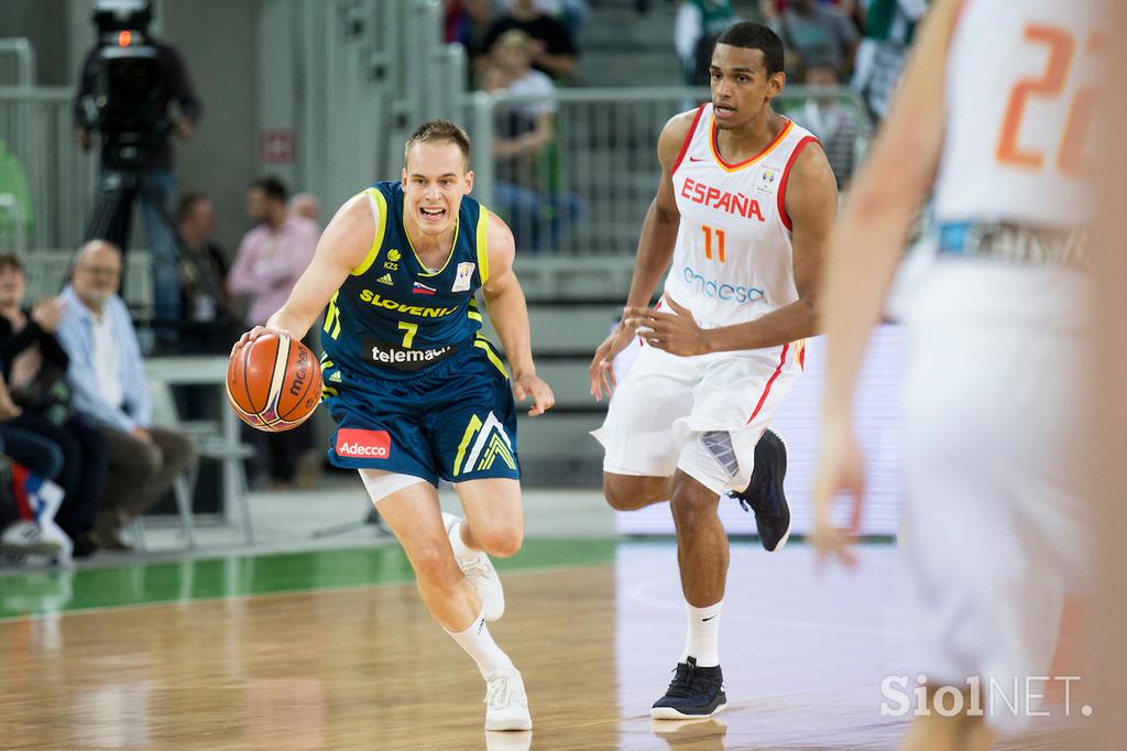 Slovenija Španija košarka
