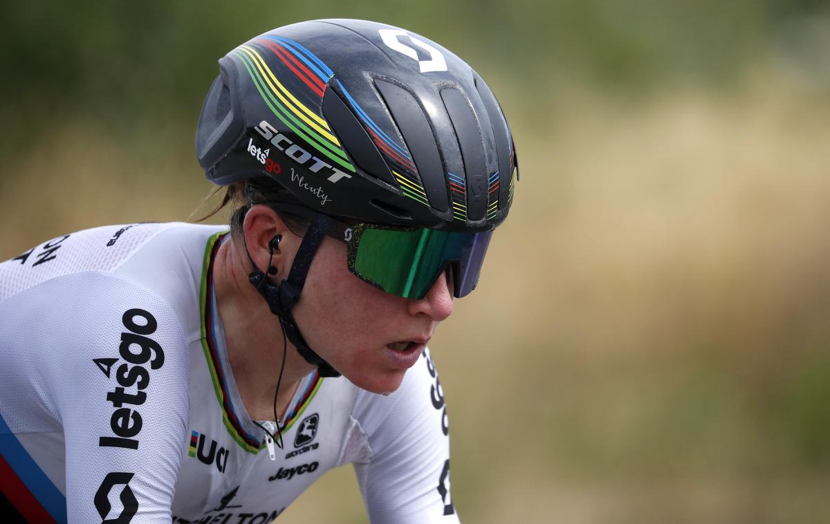 Annemiek van Vleuten | Svetovna prvakinja v cestnem kolesarstvu Nizozemka Annemiek van Vleuten zaradi poškodbe v Imoli ne bo mogla braniti naslova. | Foto Reuters