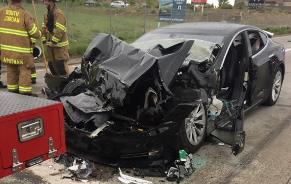 Tesla Autopilot nesreča | Foto Reuters
