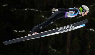 Ob odsotnosti Nike Prevc najboljša Slovenka na desetem mestu