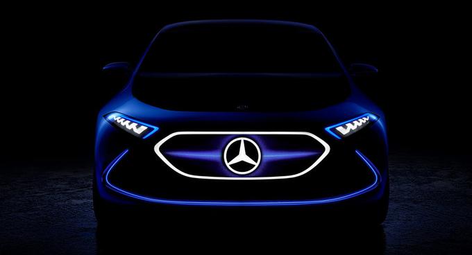 Napovednik nove Mercedes-Benzove študije EQ A | Foto: Mercedes-Benz