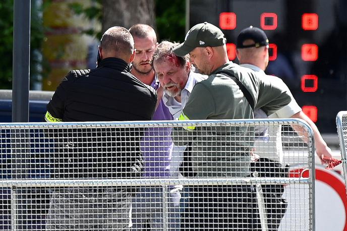 Robert Fico | 71-letnika so takoj po napadu pridržali. | Foto Reuters