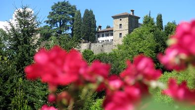 Castello di Trussio dell'Aquila d' Oro: popolno razkošje v Brdih