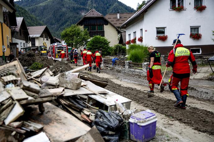 Koroška | Akcijo za pomoč prizadetim v nedavnih poplavah so zagnali tudi slovenski odbojkarji. | Foto Ana Kovač