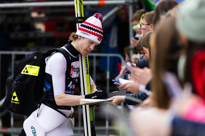Robert Johansson Planica 2024, navijači 1. dan | Robert Johansson je končal bogato športno pot. | Foto www.alesfevzer.com