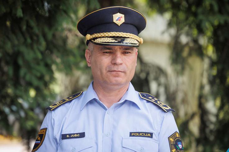 v. d. generalnega direktorja policije Senad Jušić v. d. generalnega direktorja policije Senad Jušić | Foto: STA/Nebojša Tejić