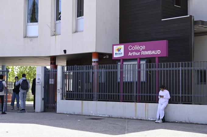 Napad se je zgodil na srednji šoli Arthur Rimbaud v Montpellierju. | Foto: Guliverimage