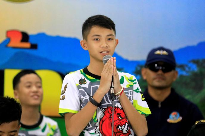 Tajski deček | Duangphet Phromthep je bil kapetan mladinskega nogometnega moštva Wild Boars. | Foto Reuters