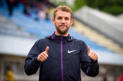 Rudolf sekundo in stotinko za svojim slovenskim rekordom na 800 m
