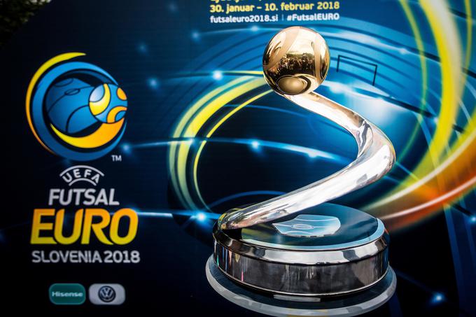 Futsal Euro 2018 se bo začel 30. januarja. | Foto: Žiga Zupan/Sportida