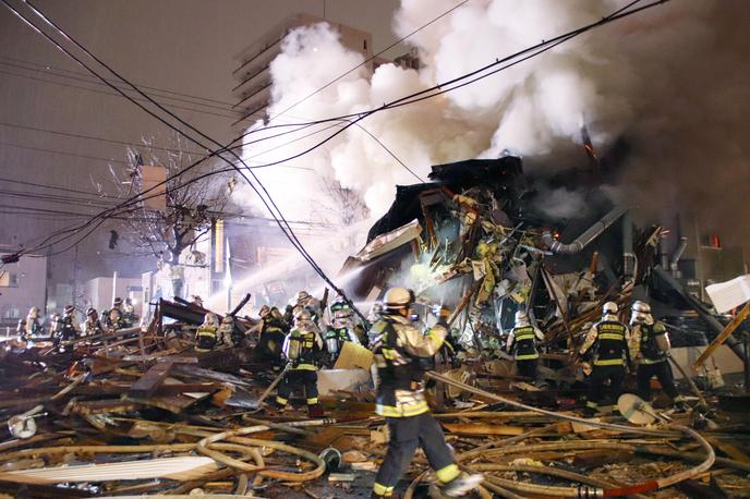 Eksplozija v Sapporu | Foto Reuters