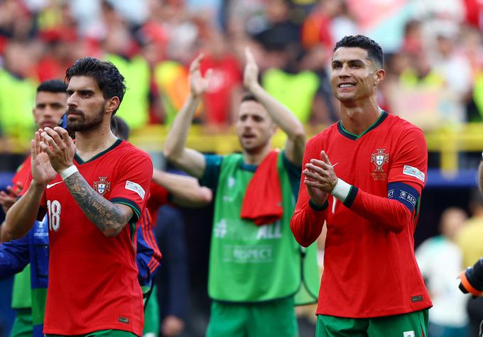 Portugalci so v skupinskem delu dvakrat zmagali in enkrat izgubili. | Foto: Reuters