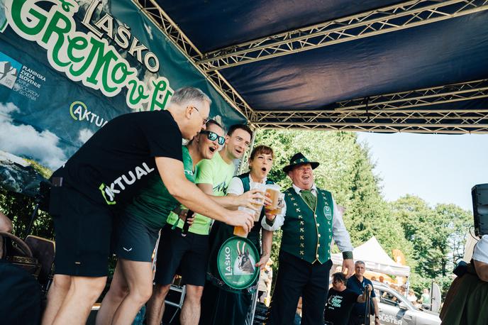 Gremo v hribe Šmohor Laško | Konec 17. sezone gibanja Laško Gremo v hribe bo potekal v Planici. | Foto Jan Lukanović