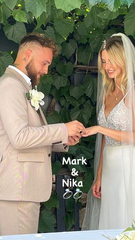 Mark Vlahovič poroka