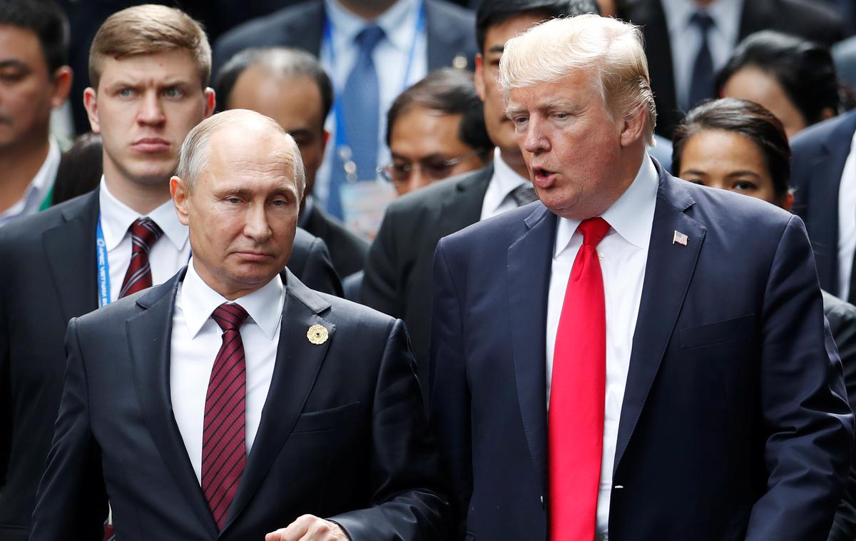 Donald Trump, Vladimir Putin | Foto Reuters