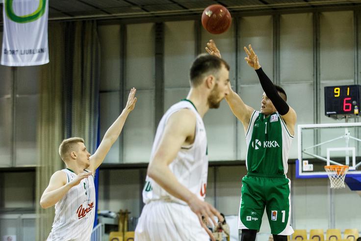 Matic Rebec je bil proti Olimpiji razpoložen. | Foto: 