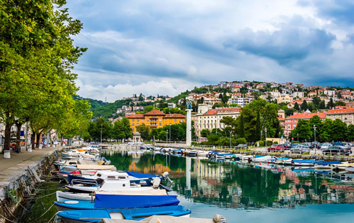Reka | Město Reka na Hrvaškem | Foto Getty Images