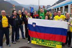 Množično navijaško romanje v Zagreb (foto + video)