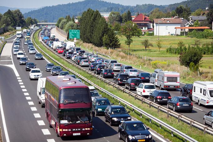 Prometno najbolj obremenjen del slovenskega avtocestnega križa je ljubljanska obvoznica. | Foto: Klemen Korenjak