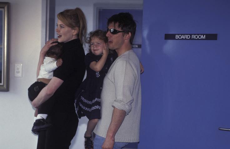 Nicole Kidman in Tom Cruise s Connorjem in Isabello leta 1996 | Foto: Getty Images