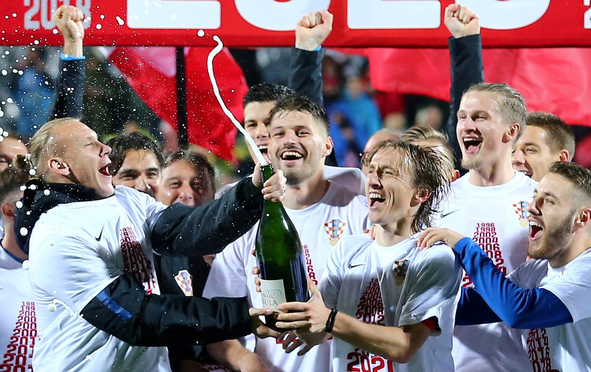 Hrvaška Luka Modrić | Hrvaška nogometna reprezentanca je ena izmed 20 udeležencev EP 2020, ki so si nastop zagotovili v skupinskem delu kvalifikacij. | Foto Reuters