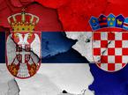 Hrvaška in srbska zastava
