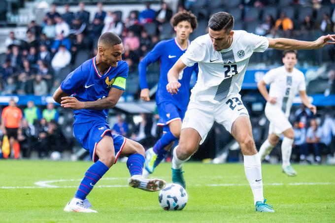 U21 Slovenija Francija | Foto: Guliverimage