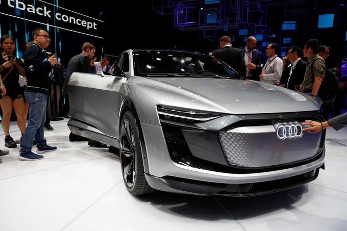 Različica sportback bo drugi Audijev povsem električni športni terenec. | Foto: Reuters