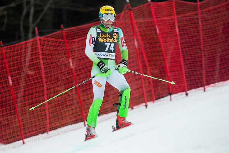 Štefan Hadalin je ostal brez uvrstitve. | Foto: Vid Ponikvar