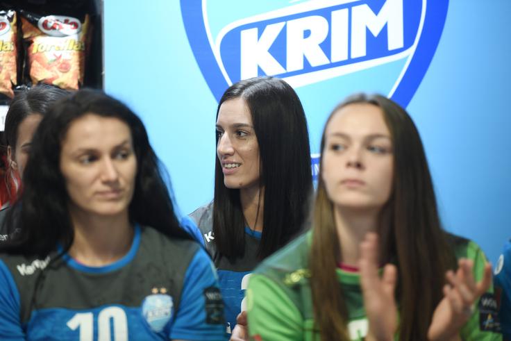"Upam, da bodo tekme dobre in nas bodo navijači spodbujali," pravi Alja Varagić. | Foto: Tamino Petelinšek/STA
