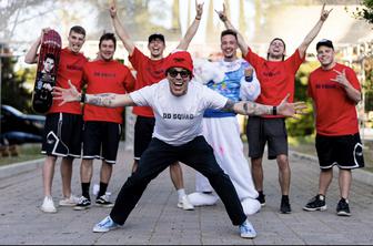 Jackass v Ljubljani? Nov podvig Dunking Devils.