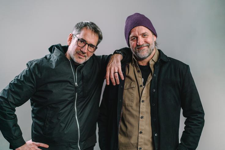 Miha in Matevž Hamo Šalehar | Foto: Jan Lukanović