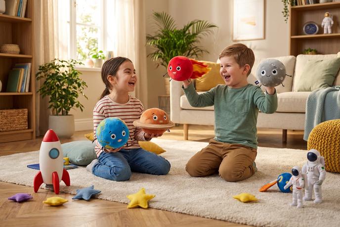 Tuš z Astro prijatelji: ko nakup postane vesoljska pustolovščina za vso družino