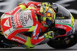 Rossi zadnjič z Ducatijem na svojem dvorišču