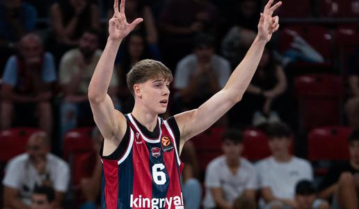 Osebni rekord za 17-letnega Slovenca v evroligi