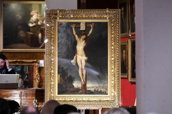 Jezusa Kristusa na križu, Christ on the Cross, Peter Paul Rubens | Čeprav je Rubens veliko del ustvaril za cerkve, je bila slika verjetno ustvarjena za zasebnega zbiralca. | Foto Profimedia