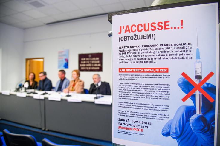 Nasprotniki zakona o prostovoljnem končanju življenja | Foto: STA