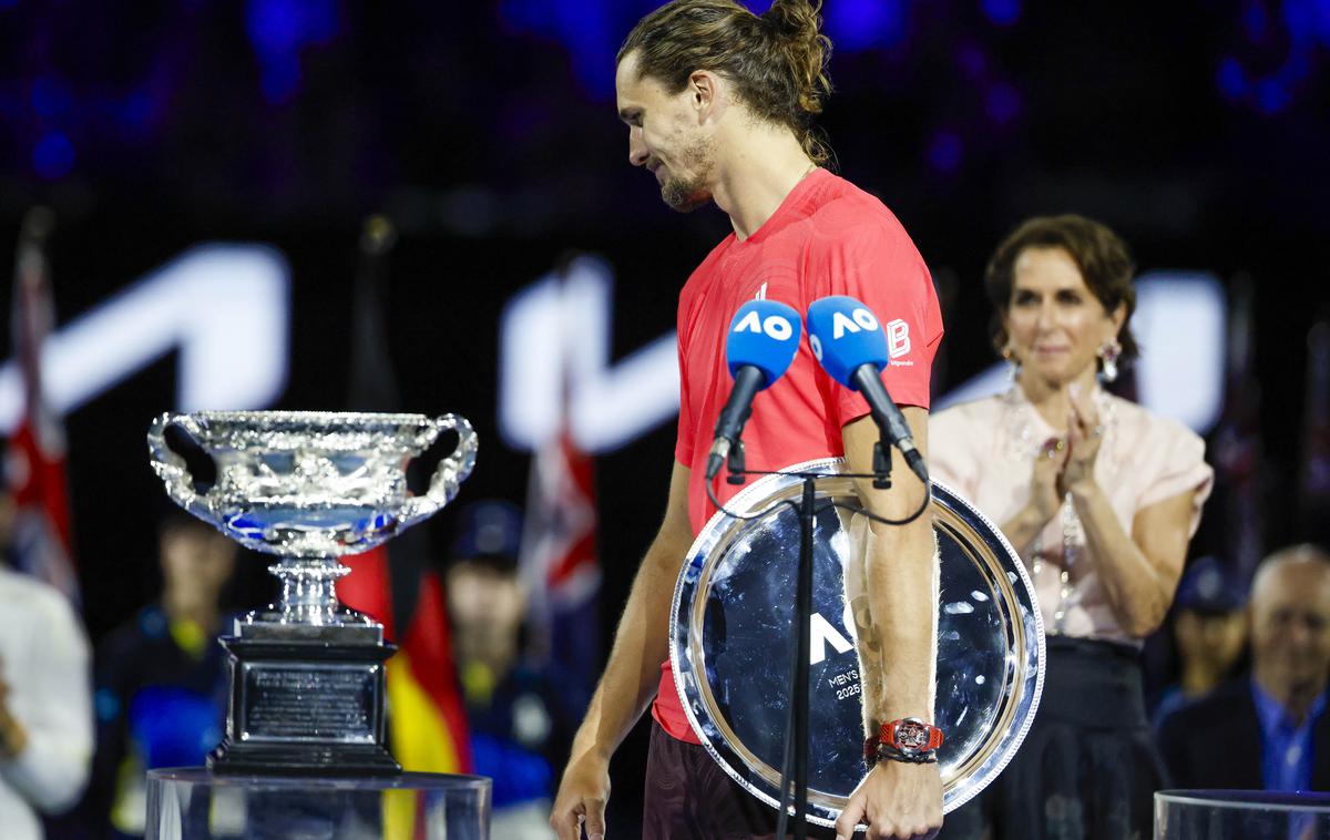 Aleksander Zverev | Aleksander Zverev je dobil neprijeten komentar s tribun. | Foto Guliverimage