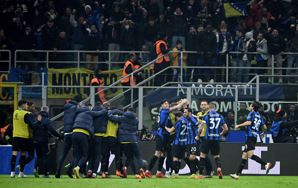 Inter | Inter je prvi v sezoni ugnal Napoli. | Foto Reuters