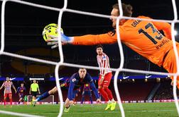 Jan Oblak tudi v poslastici z Barcelono na stranskem tiru?