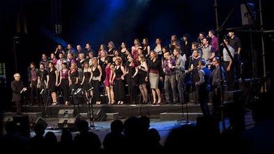 Perpetuum Jazzile nastopili v newyorškem gledališču Gramercy