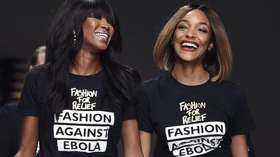 Naomi Campbell z modo proti eboli