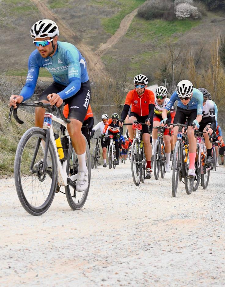 Laura Šimenc Kramar GF Strade Bianche | Foto: osebni arhiv Laure Šimenc Kramar