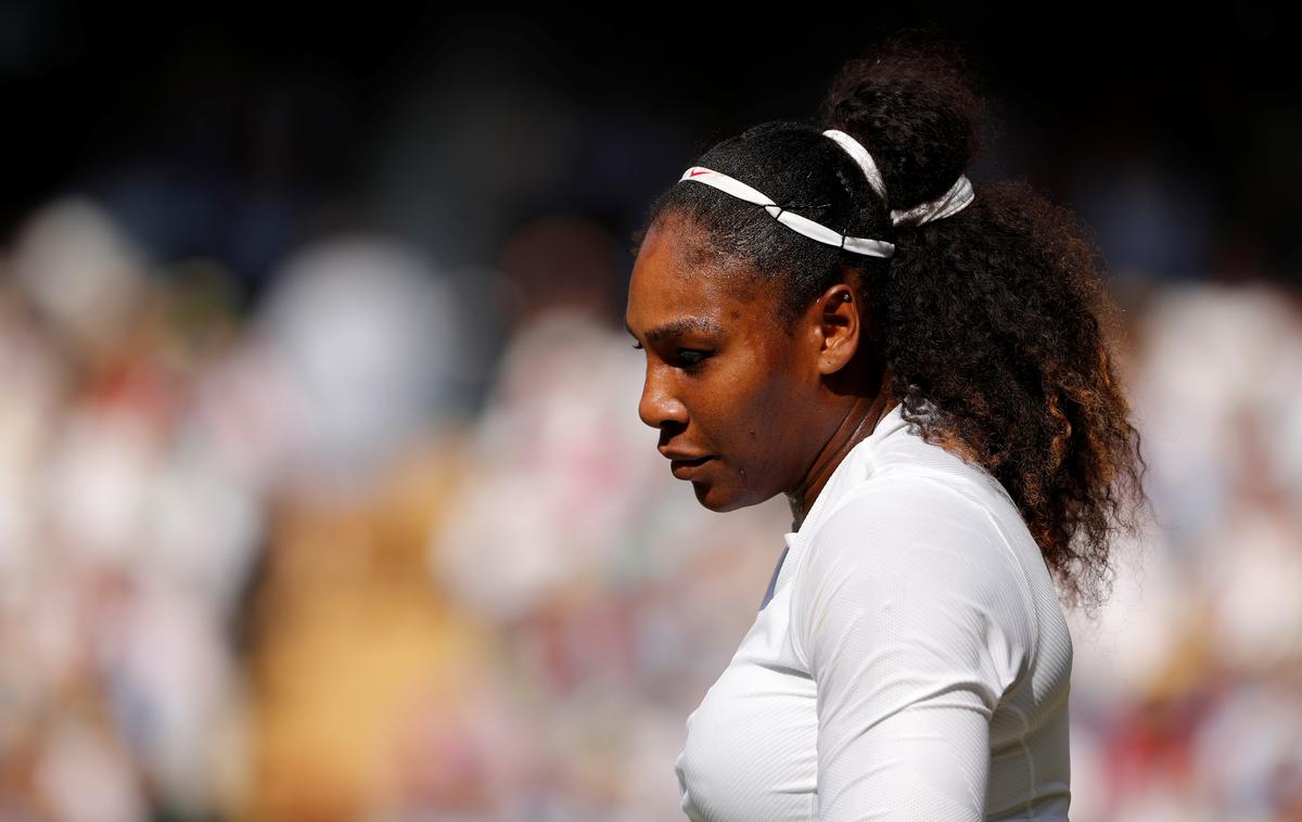 Serena Williams | Serena Williams, ki je prejšnji mesec zaigrala v finalu Wimbledona, je v San Joseju doživela najhujši poraz kariere. | Foto Reuters