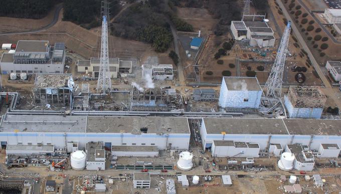 Jedrska elektrarna Fukušima-Daiči. Na fotografiji je vidno razdejanje v reaktorskih blokih. | Foto: Reuters