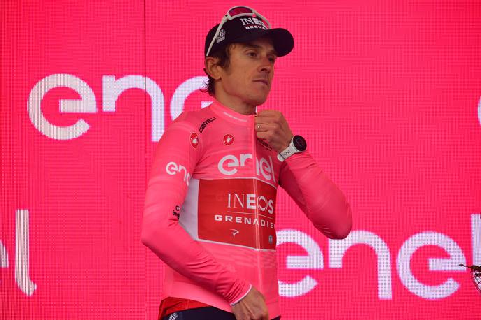Geraint Thomas | Geraint Thomas tudi po 13. etapi ostaja v roza majici vodilnega na Dirki po Italiji.  | Foto Guliverimage