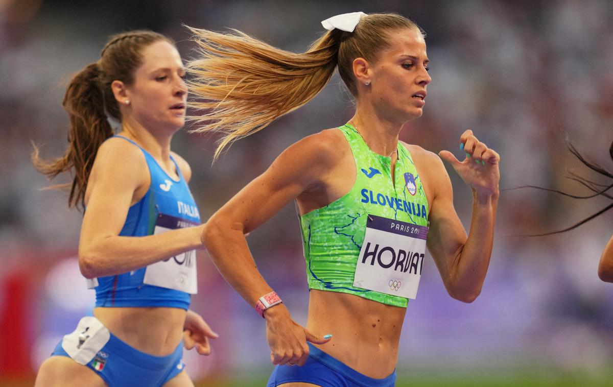 Pariz 2024 atletika Anita Horvat | Anita Horvat je tekmovanje na 800 metrov končala v repesažu. | Foto Reuters